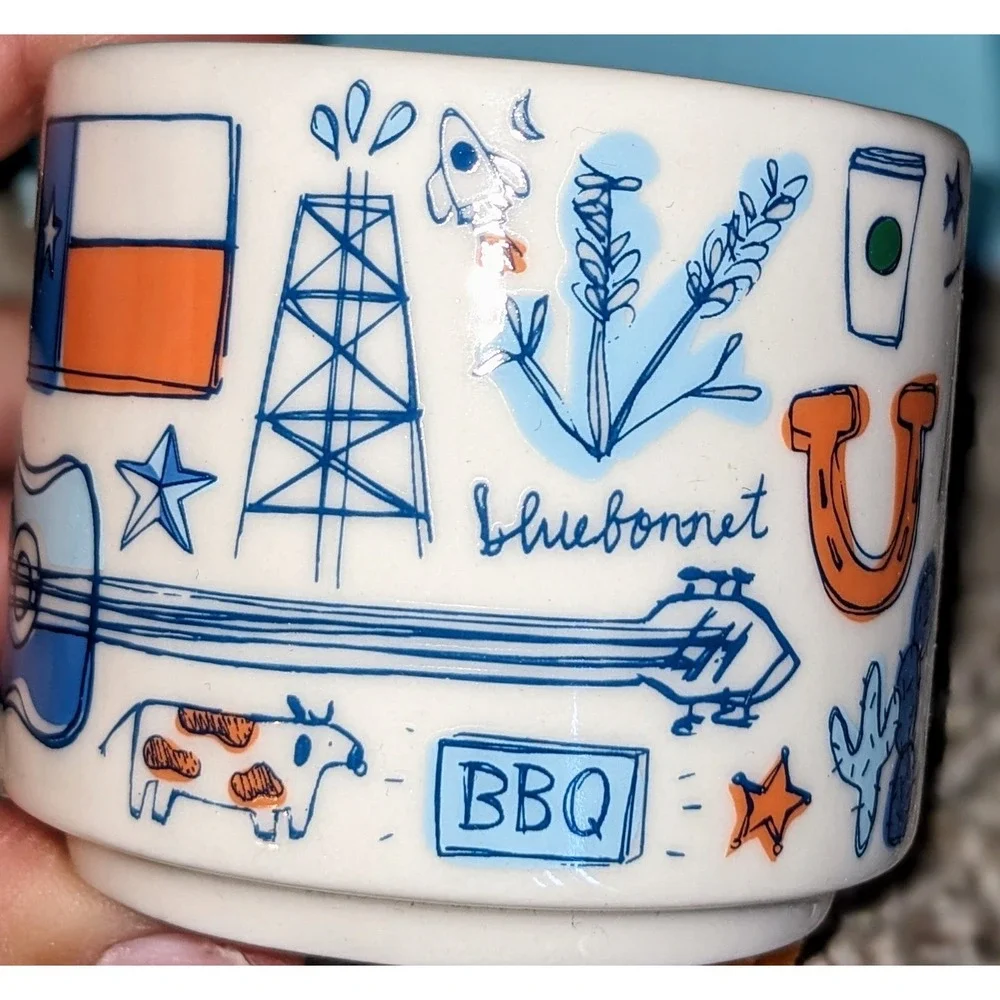 Starbucks‎ Been There Series Texas Ornament Espresso Mug Across The Globe NIB
